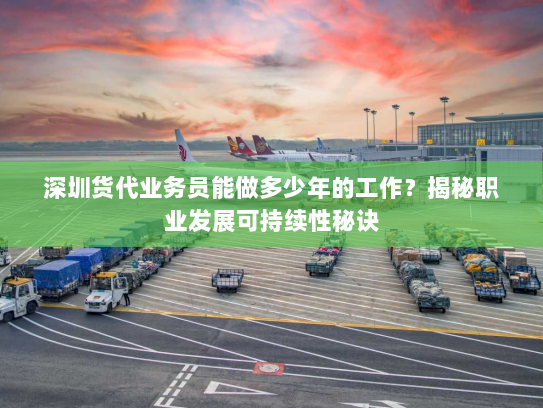 深圳货代业务员能做多少年的工作?揭秘职业发展可持续性秘诀 深圳货代业务员能做多少年的工作?揭秘职业发展可持续性秘诀