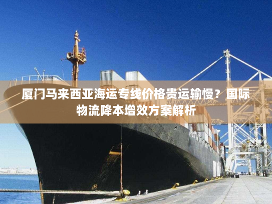 厦门马来西亚海运专线价格贵运输慢？国际物流降本增效方案解析