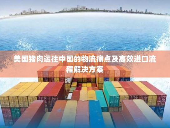 美国猪肉运往中国的物流痛点及高效进口流程解决方案