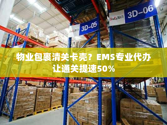 物业包裹清关卡壳？EMS专业代办让通关提速50%