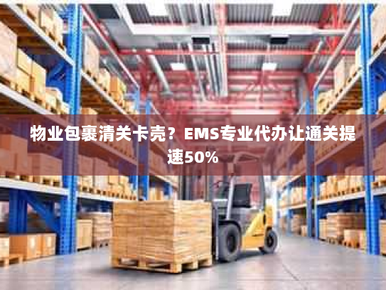 物业包裹清关卡壳?EMS专业代办让通关提速50% 物业包裹清关卡壳?EMS专业代办让通关提速50%