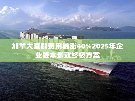 加拿大直邮费用暴涨40%2025年企业降本增效终极方案