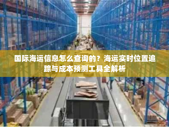 国际海运信息怎么查询的？海运实时位置追踪与成本预测工具全解析