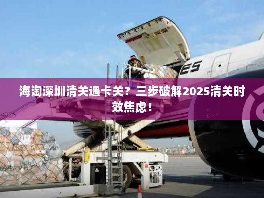 海淘深圳清关遇卡关?三步破解2025清关时效焦虑! 海淘深圳清关遇卡关?三步破解2025清关时效焦虑!