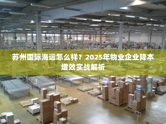 苏州国际海运怎么样？2025年物业企业降本增效实战解析