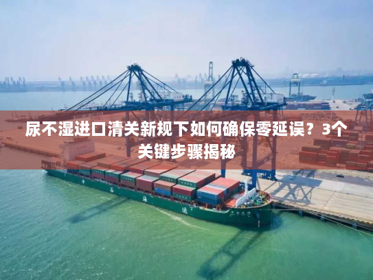 尿不湿进口清关新规下如何确保零延误?3个关键步骤揭秘 尿不湿进口清关新规下如何确保零延误?3个关键步骤揭秘