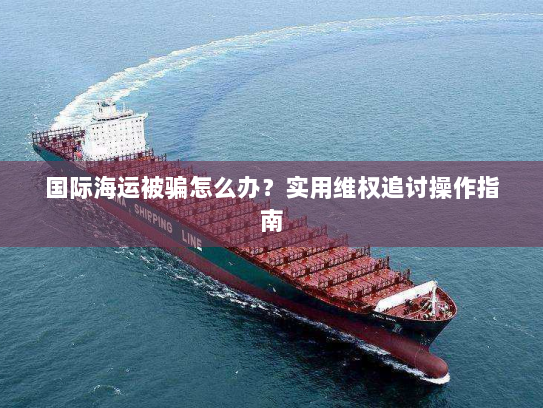 国际海运被骗怎么办?实用维权追讨操作指南 国际海运被骗怎么办?实用维权追讨操作指南
