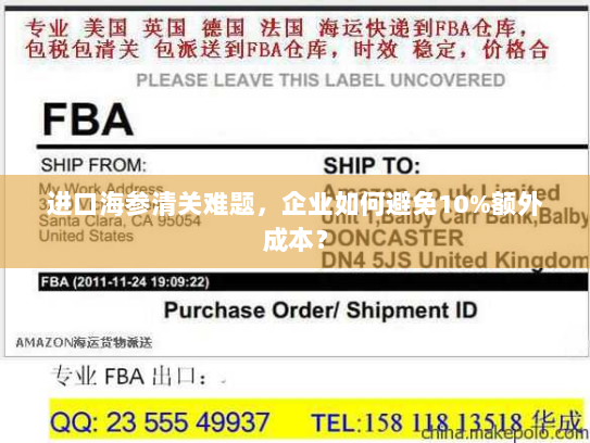 进口海参清关难题，企业如何避免10%额外成本？