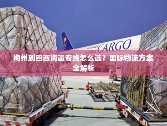 梅州到巴西海运专线怎么选？国际物流方案全解析