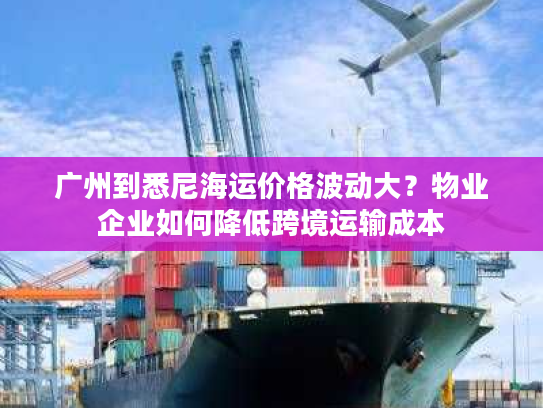 广州到悉尼海运价格波动大？物业企业如何降低跨境运输成本