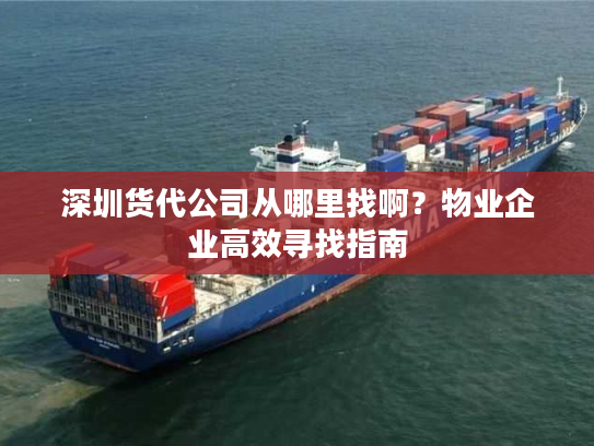 深圳货代公司从哪里找啊?物业企业高效寻找指南 深圳货代公司从哪里找啊?物业企业高效寻找指南