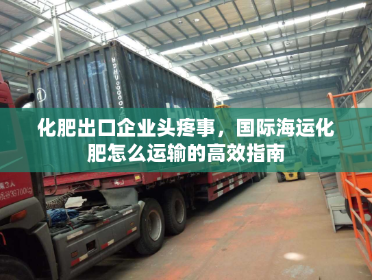 化肥出口企业头疼事,国际海运化肥怎么运输的高效指南 化肥出口企业头疼事,国际海运化肥怎么运输的高效指南