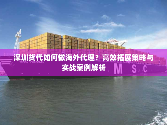 深圳货代如何做海外代理?高效拓展策略与实战案例解析 深圳货代如何做海外代理?高效拓展策略与实战案例解析