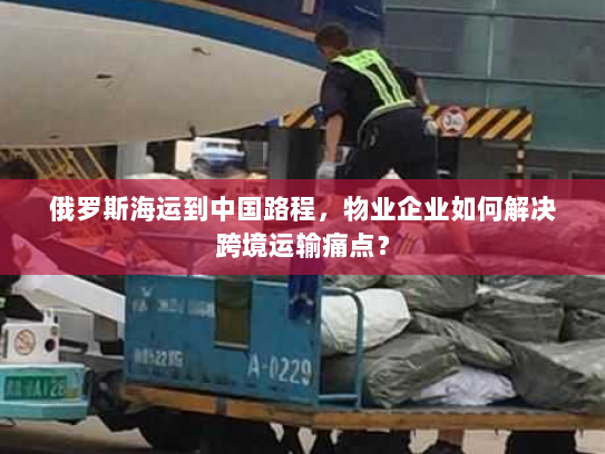 俄罗斯海运到中国路程,物业企业如何解决跨境运输痛点? 俄罗斯海运到中国路程,物业企业如何解决跨境运输痛点?