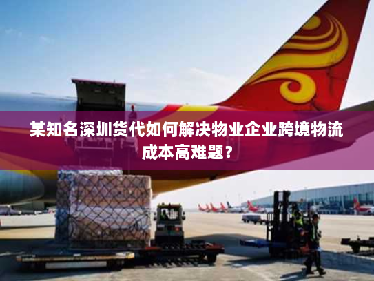 某知名深圳货代如何解决物业企业跨境物流成本高难题? 某知名深圳货代如何解决物业企业跨境物流成本高难题?