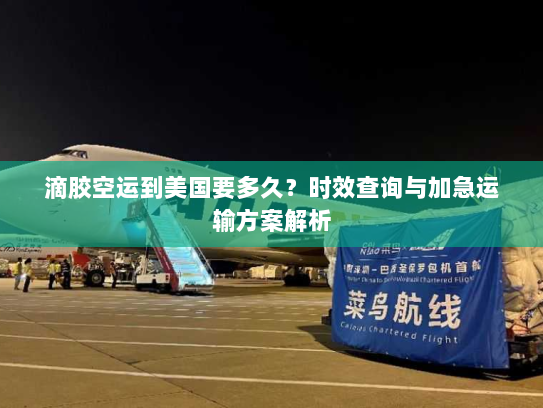 滴胶空运到美国要多久？时效查询与加急运输方案解析