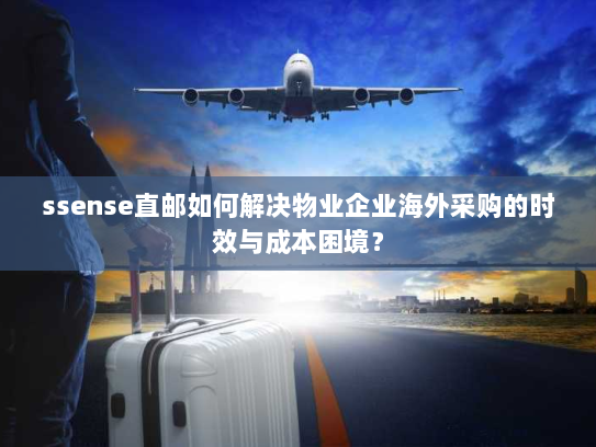 ssense直邮如何解决物业企业海外采购的时效与成本困境？