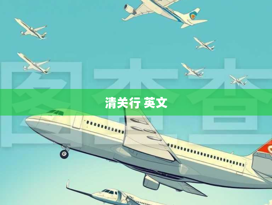 清关行 英文