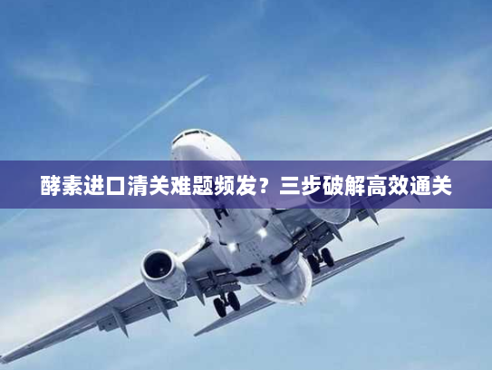 酵素进口清关难题频发?三步破解高效通关 酵素进口清关难题频发?三步破解高效通关