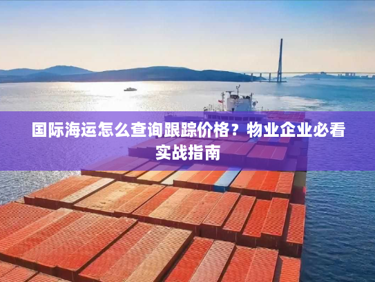 国际海运怎么查询跟踪价格?物业企业必看实战指南 国际海运怎么查询跟踪价格?物业企业必看实战指南