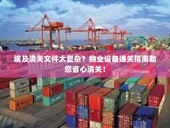 埃及清关文件太复杂？物业设备通关指南助您省心清关！