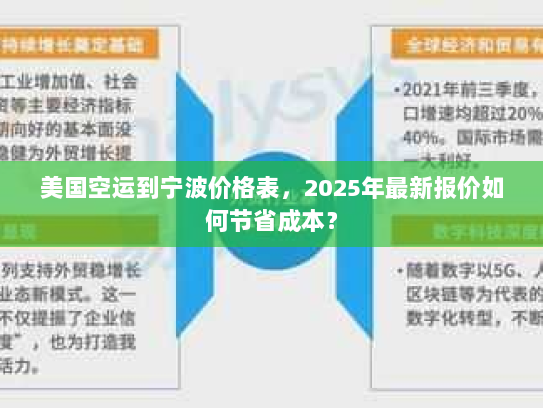 美国空运到宁波价格表,2025年最新报价如何节省成本? 美国空运到宁波价格表,2025年最新报价如何节省成本?