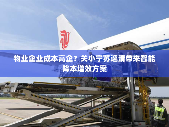 物业企业成本高企?关小宁苏逸清带来智能降本增效方案 物业企业成本高企?关小宁苏逸清带来智能降本增效方案