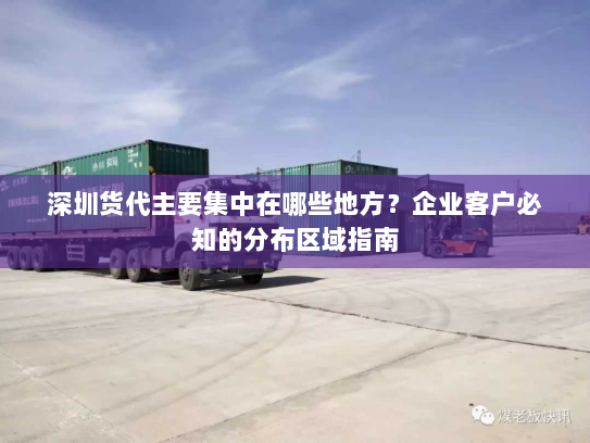 深圳货代主要集中在哪些地方?企业客户必知的分布区域指南 深圳货代主要集中在哪些地方?企业客户必知的分布区域指南