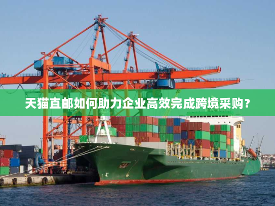 天猫直邮如何助力企业高效完成跨境采购？