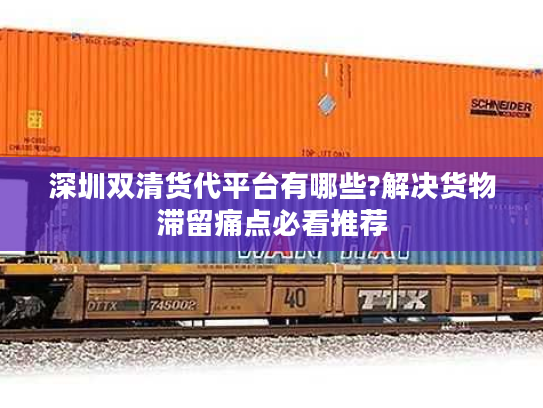 深圳双清货代平台有哪些?解决货物滞留痛点必看推荐 深圳双清货代平台有哪些?解决货物滞留痛点必看推荐