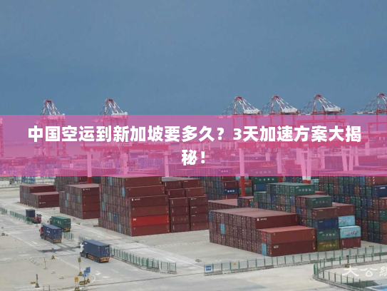 中国空运到新加坡要多久？3天加速方案大揭秘！