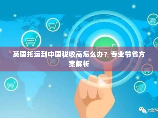 英国托运到中国税收高怎么办？专业节省方案解析