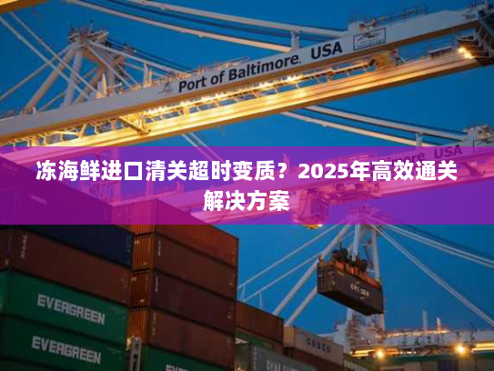 冻海鲜进口清关超时变质?2025年高效通关解决方案 冻海鲜进口清关超时变质?2025年高效通关解决方案