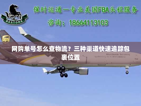 网购单号怎么查物流?三种渠道快速追踪包裹位置 网购单号怎么查物流?三种渠道快速追踪包裹位置