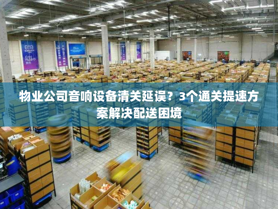 物业公司音响设备清关延误?3个通关提速方案解决配送困境 物业公司音响设备清关延误?3个通关提速方案解决配送困境