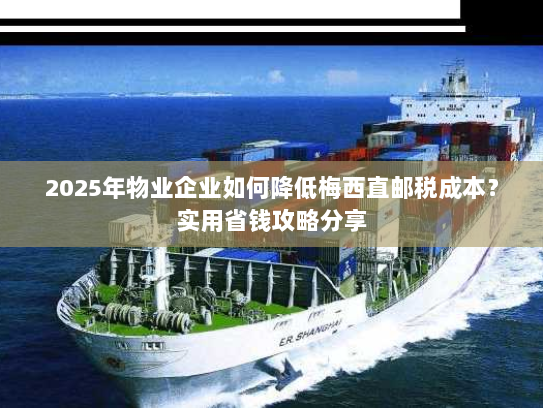 2025年物业企业如何降低梅西直邮税成本?实用省钱攻略分享 2025年物业企业如何降低梅西直邮税成本?实用省钱攻略分享