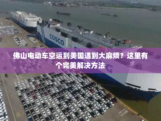 佛山电动车空运到美国遇到大麻烦?这里有个完美解决方法 佛山电动车空运到美国遇到大麻烦?这里有个完美解决方法