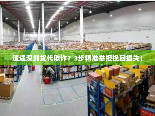 遭遇深圳货代欺诈?3步精准举报挽回损失! 遭遇深圳货代欺诈?3步精准举报挽回损失!