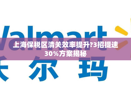 上海保税区清关效率提升?3招提速30%方案揭秘