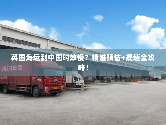 英国海运到中国时效慢？精准预估+提速全攻略！