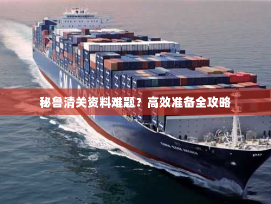 秘鲁清关资料难题?高效准备全攻略 秘鲁清关资料难题?高效准备全攻略