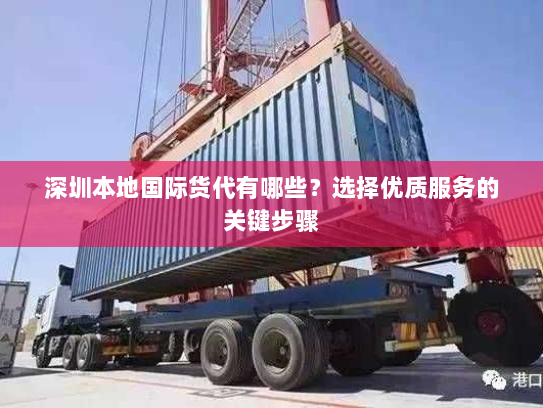 深圳本地国际货代有哪些?选择优质服务的关键步骤 深圳本地国际货代有哪些?选择优质服务的关键步骤