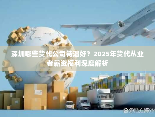 深圳哪些货代公司待遇好？2025年货代从业者薪资福利深度解析