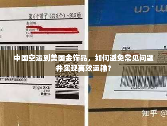 中国空运到美国金饰品，如何避免常见问题并实现高效运输？