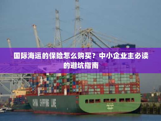 国际海运的保险怎么购买?中小企业主必读的避坑指南 国际海运的保险怎么购买?中小企业主必读的避坑指南