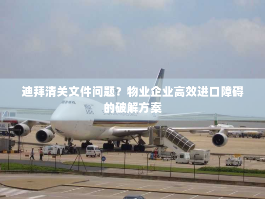 迪拜清关文件问题?物业企业高效进口障碍的破解方案 迪拜清关文件问题?物业企业高效进口障碍的破解方案