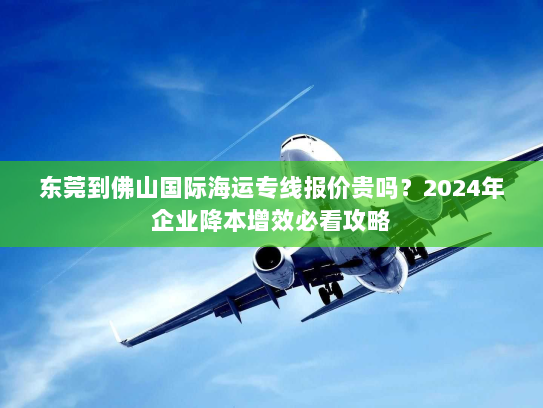东莞到佛山国际海运专线报价贵吗?2024年企业降本增效必看攻略 东莞到佛山国际海运专线报价贵吗?2024年企业降本增效必看攻略