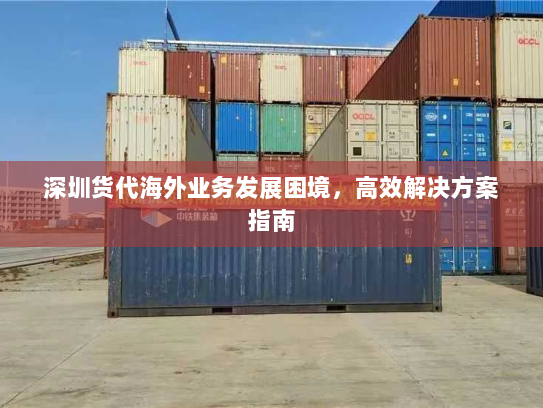 深圳货代海外业务发展困境,高效解决方案指南 深圳货代海外业务发展困境,高效解决方案指南