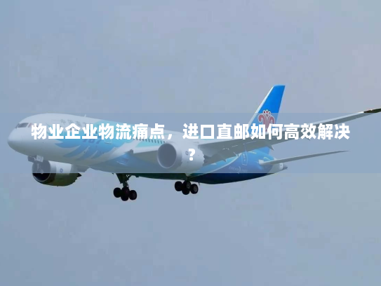 物业企业物流痛点,进口直邮如何高效解决? 物业企业物流痛点,进口直邮如何高效解决?