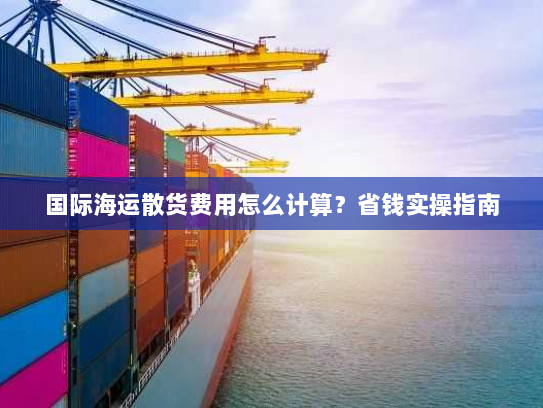 国际海运散货费用怎么计算？省钱实操指南